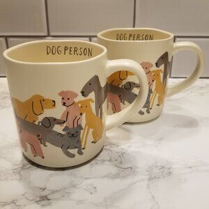 DOG PERSON Opal House Stoneware Mug Set Of 2 - 16 oz Coffee Cups Target 2023